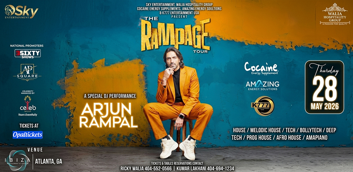 Arjun Rampal Atlanta