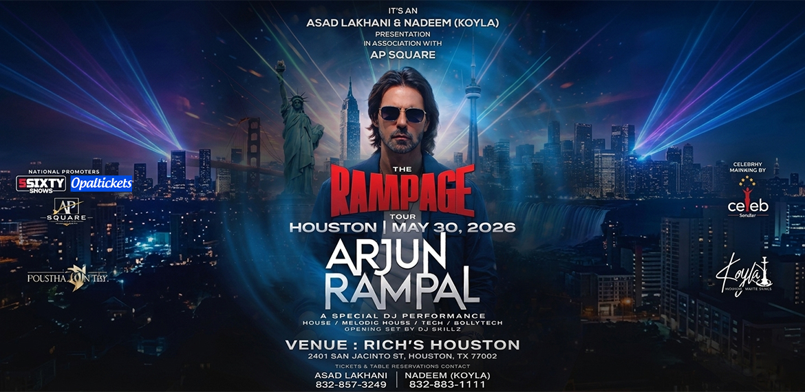 Arjun Rampal Houston