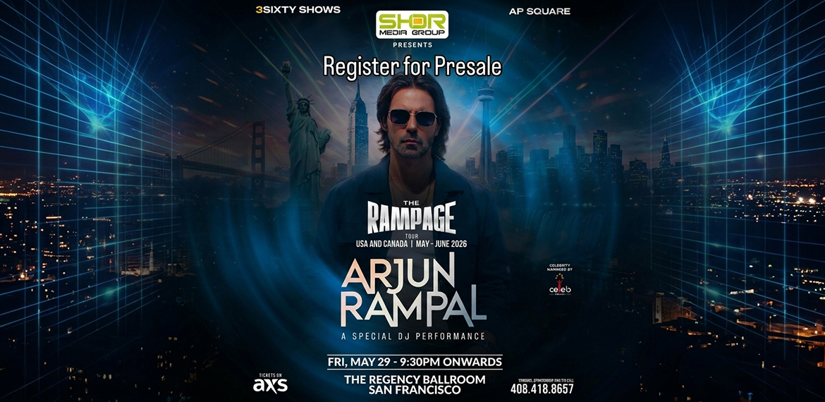 Arjun Rampal San Francisco