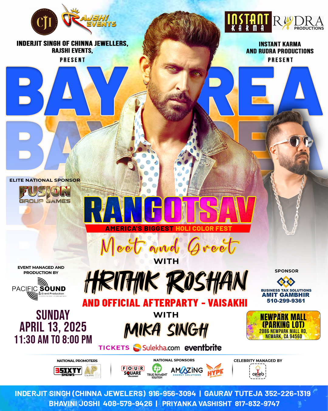 Rangotsav Holi Festival Bay Area