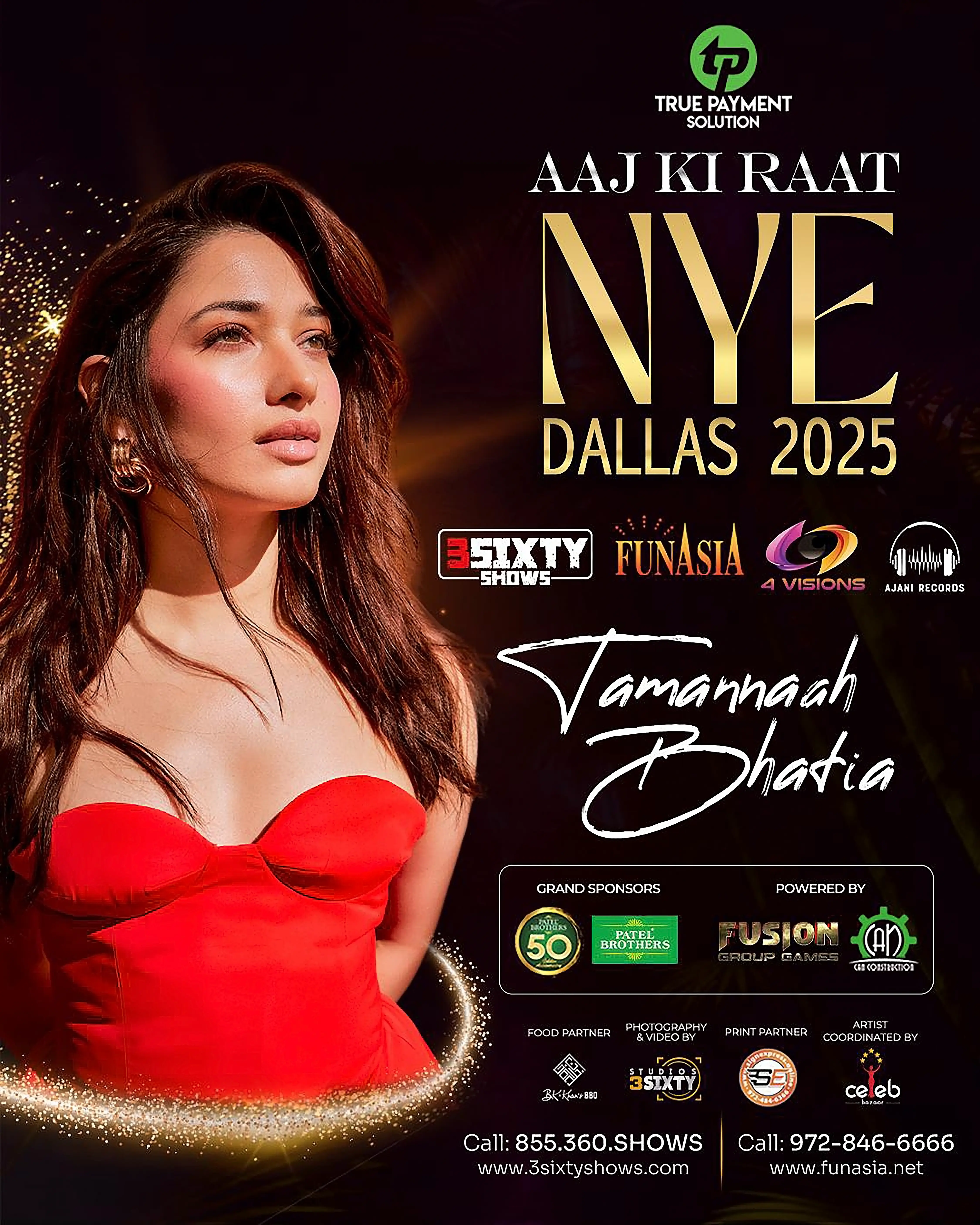 Aaj Ki Raat NYE Dallas 2025