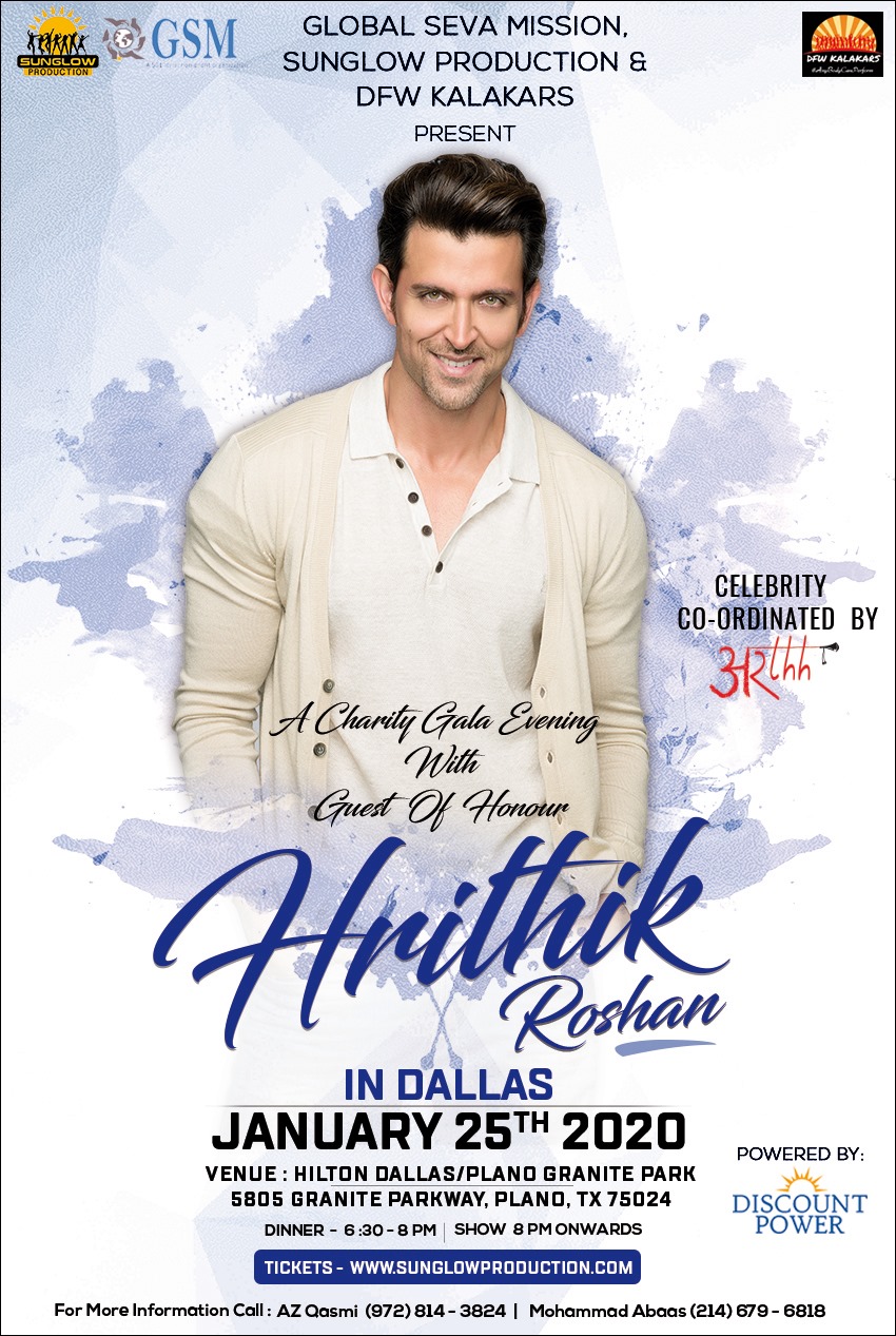 A Charity Gala Evening With Hrithik Roshan