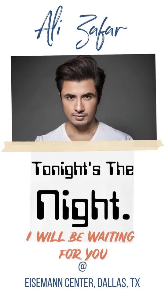 Ali Zafar Live In Dallas