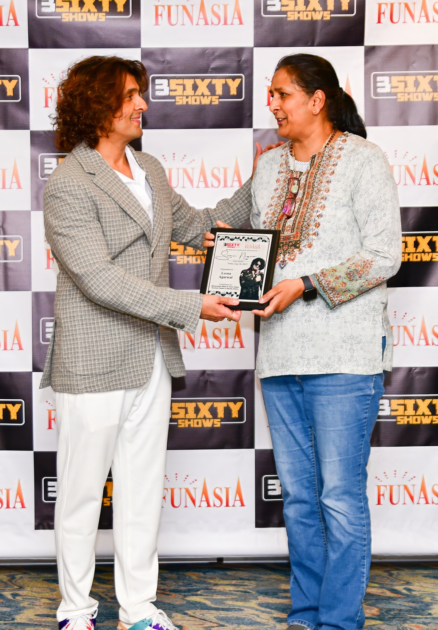 Sonu Nigam 2023 Meet & Greet Pics