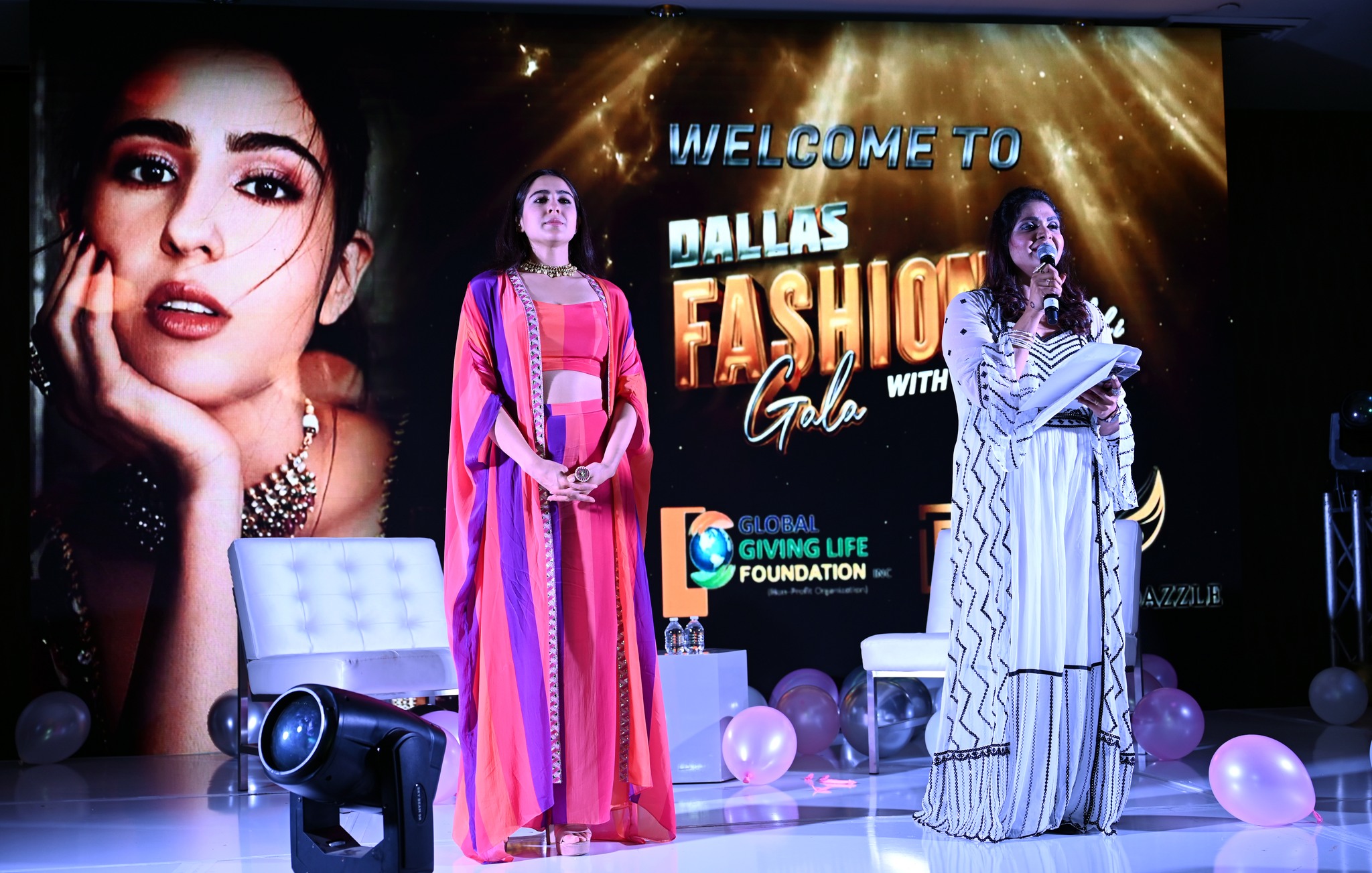 Dallas Fashion Gala with Sara Ali Khan