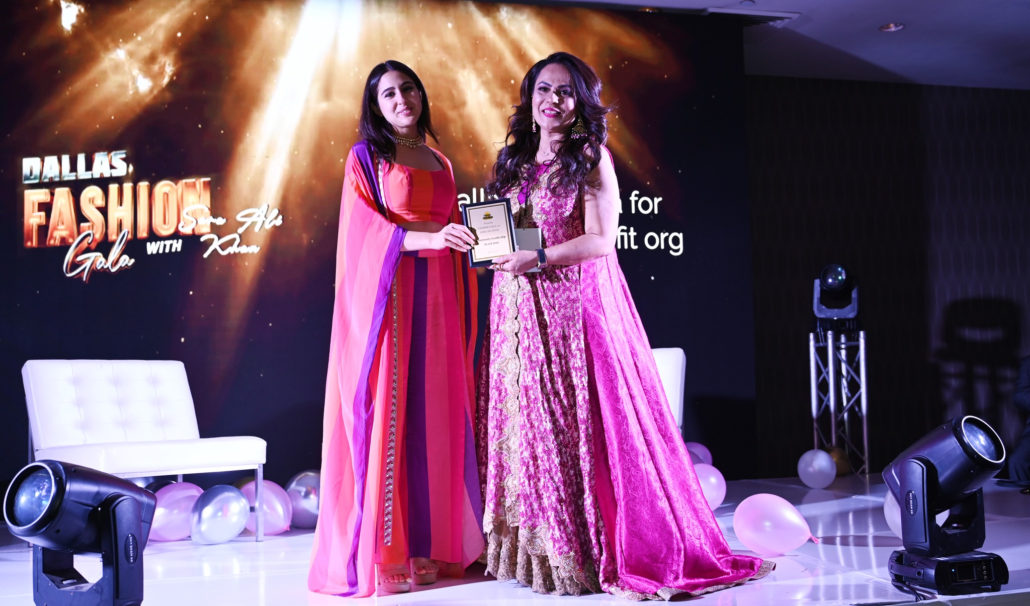 Dallas Fashion Gala with Sara Ali Khan