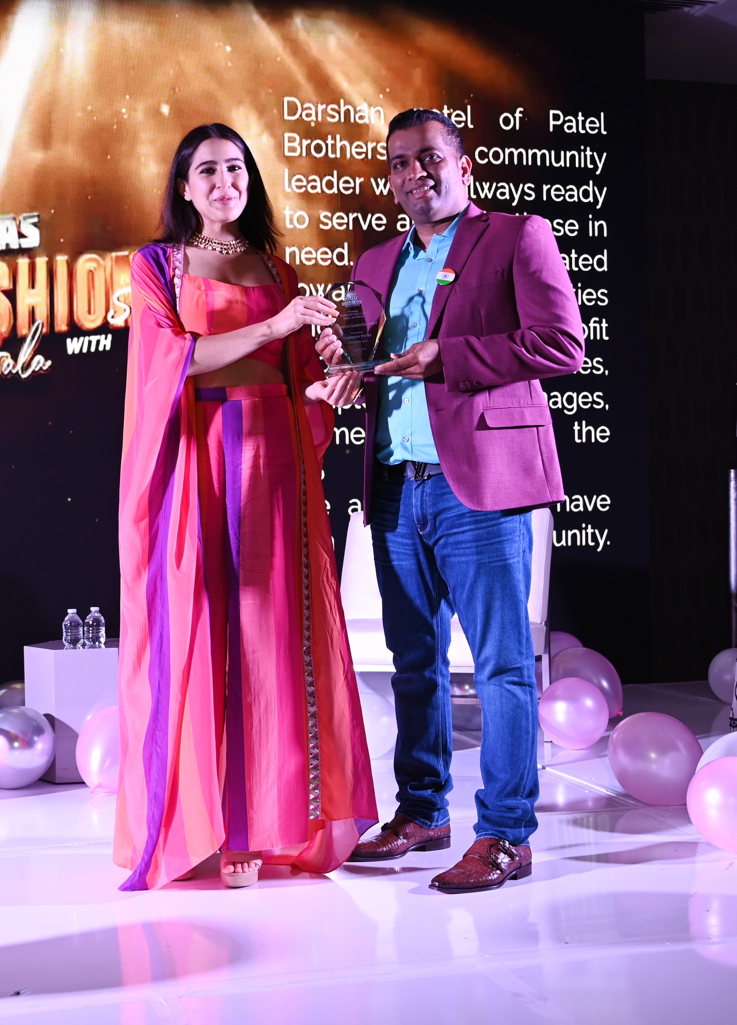 Dallas Fashion Gala with Sara Ali Khan