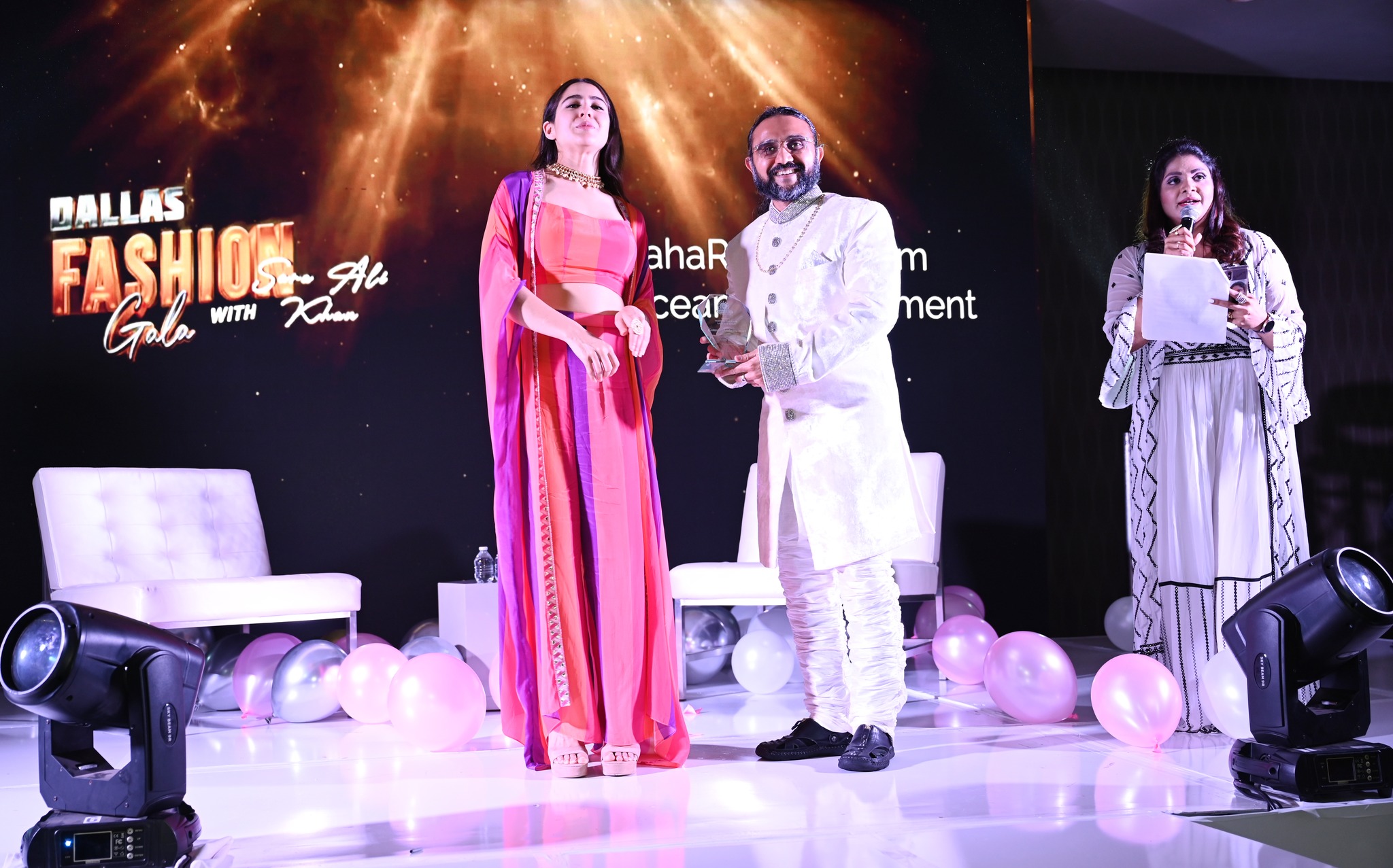 Dallas Fashion Gala with Sara Ali Khan