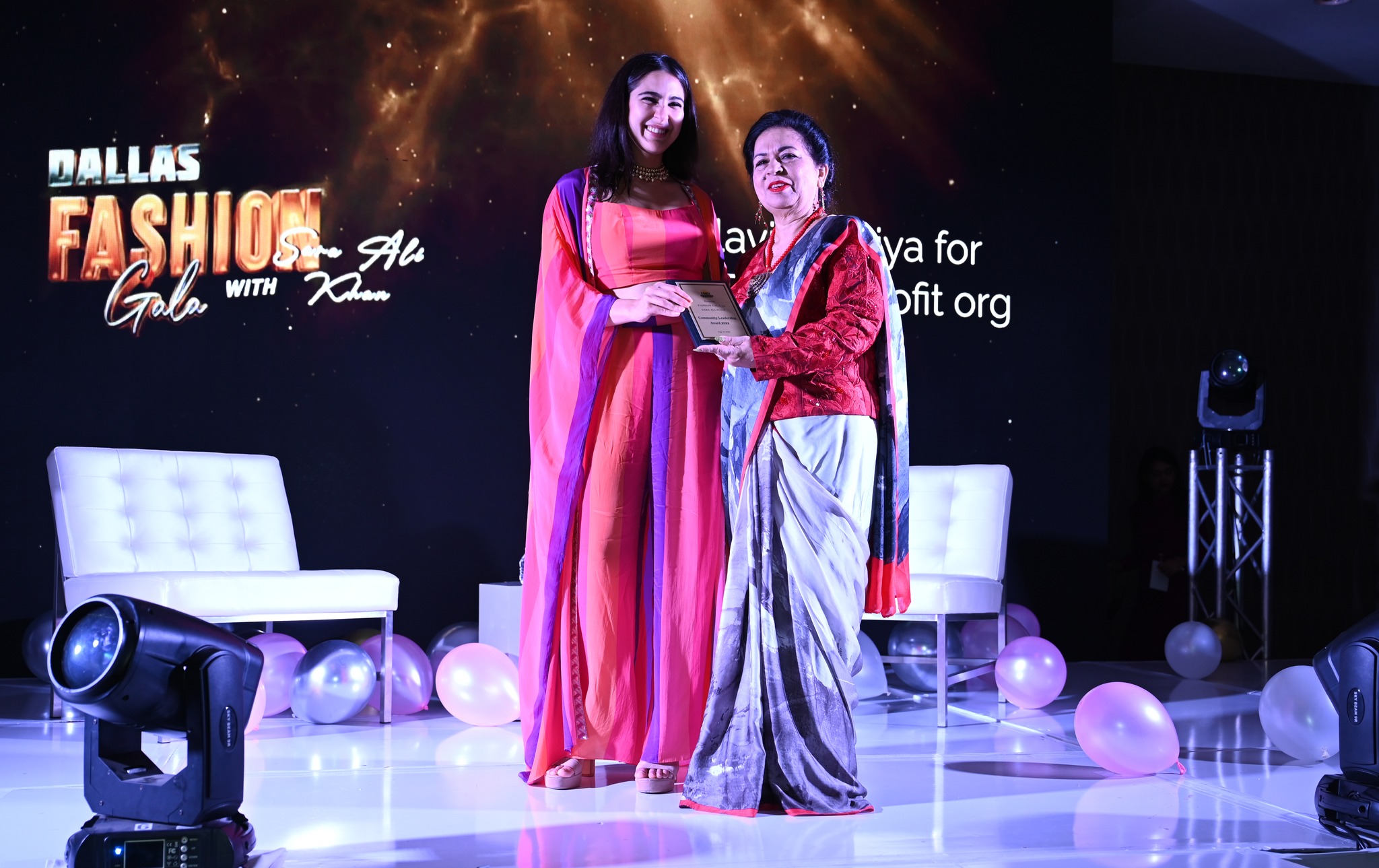 Dallas Fashion Gala with Sara Ali Khan