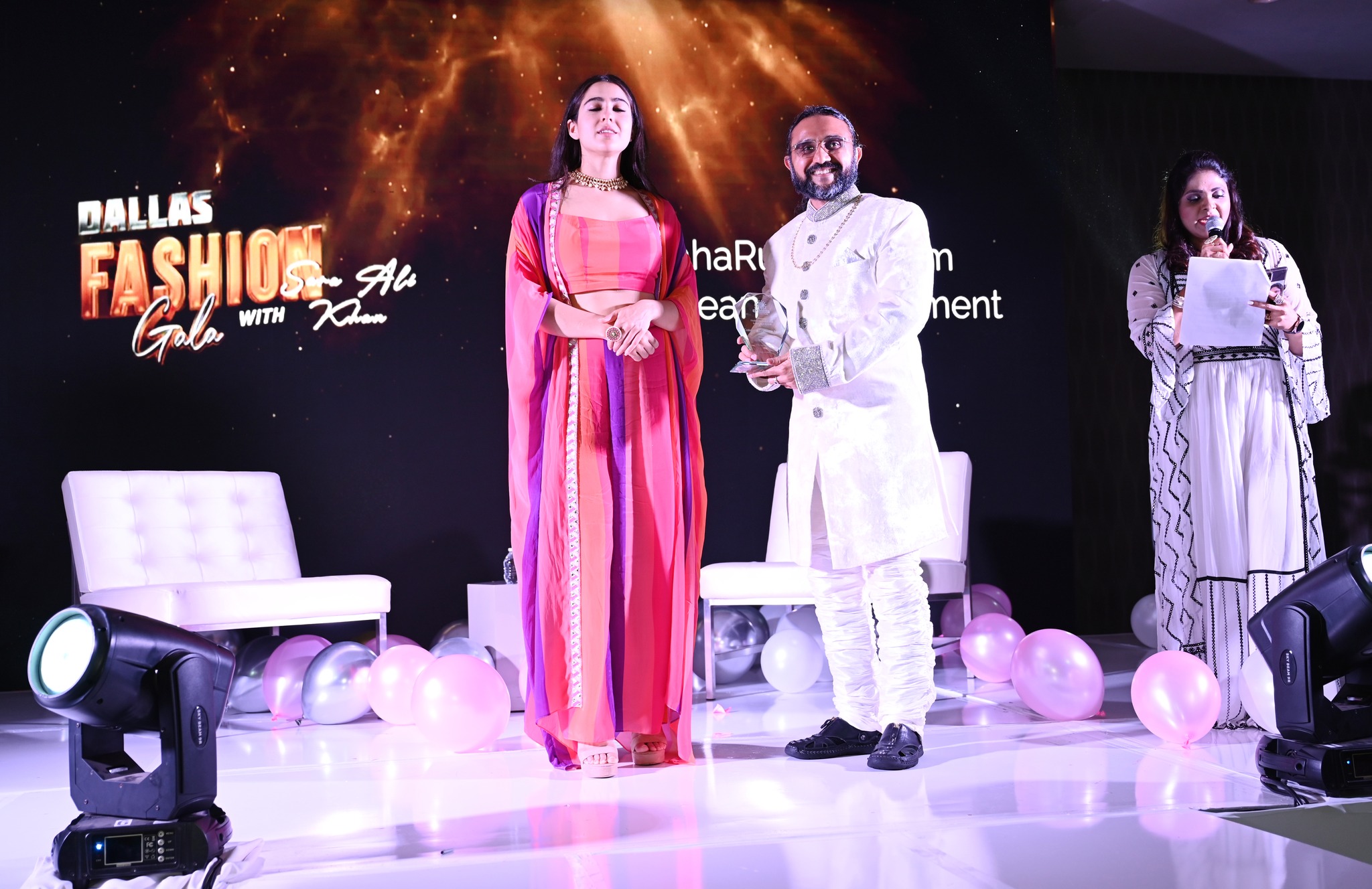 Dallas Fashion Gala with Sara Ali Khan