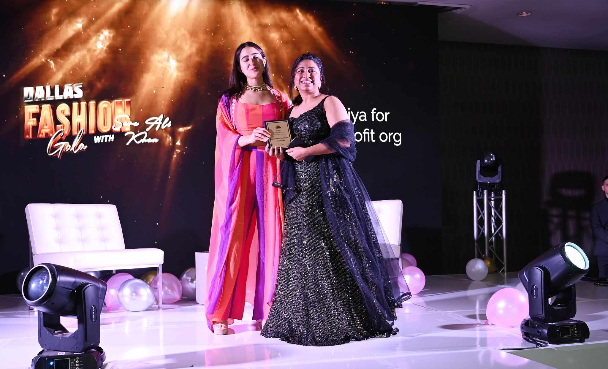 Dallas Fashion Gala with Sara Ali Khan