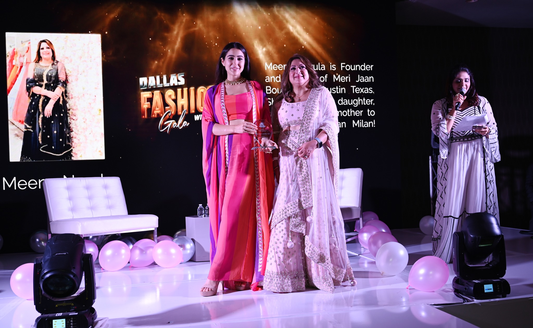 Dallas Fashion Gala with Sara Ali Khan